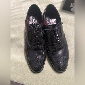 Black Florsheim Lexington Wing Tip Men’s Shoes. Size 13